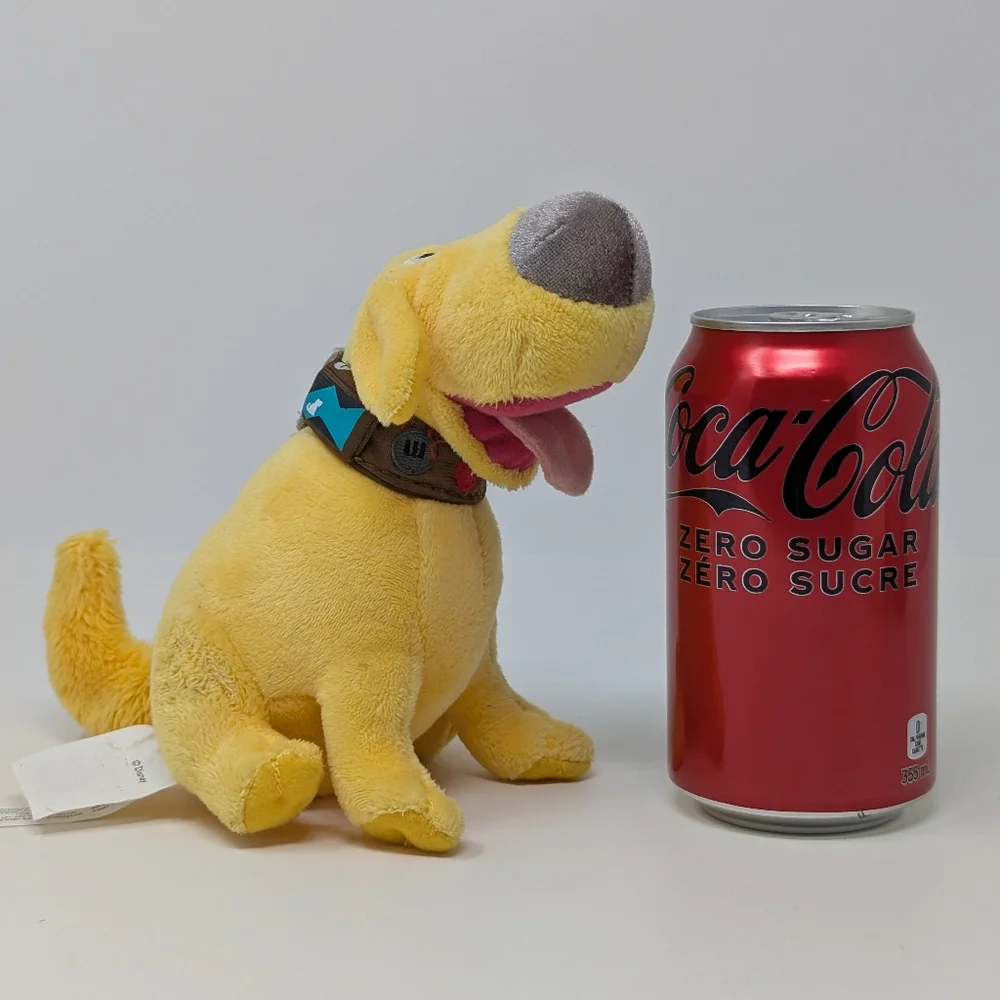 Disney Pixar Up Plush Dug Dog Yellow - Picture 7 of 7